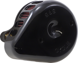 S&S CYCLE Mounted Air Cleaner - Black - M8 FIT 17-21 MODELS 170-0436C