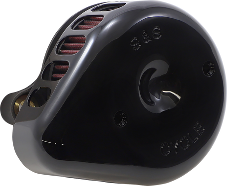 S&S CYCLE Mounted Air Cleaner - Black - M8 FIT 17-21 MODELS 170-0436C