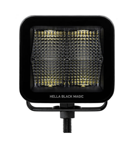 Hella Universal Black Magic 3.2in L.E.D. Cube Kit - Flood Beam (Short Range) LA358176811