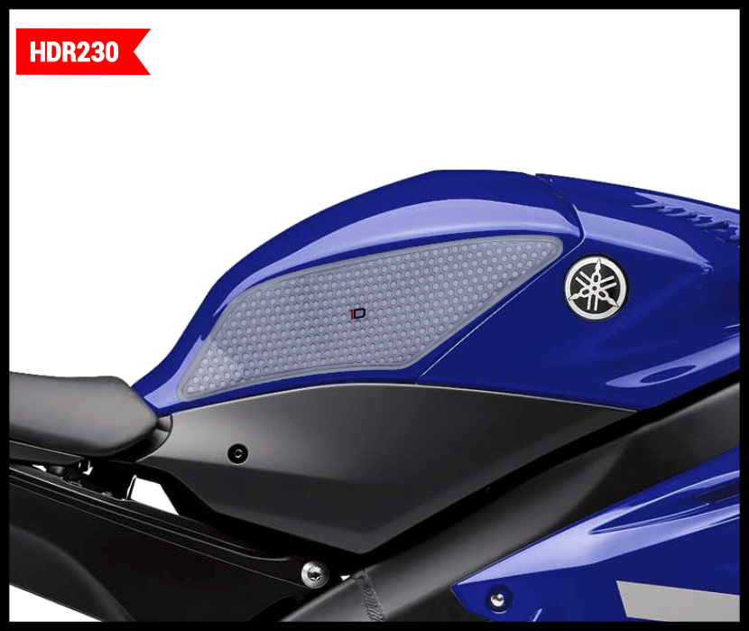 ONE EMBLEMSHdr Tank Side Pad Clear YamHDR 230