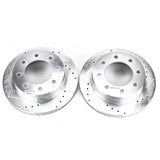 Power Stop 03-19 Chevrolet Express 2500 Rear Evolution Drilled & Slotted Rotors - Pair AR8643XPR