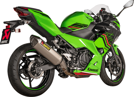 Silenciador AKRAPOVIC Slip-On Line - Titanio NINJA 400 2018-2023 S-K4SO7-HRT 1811-4372 