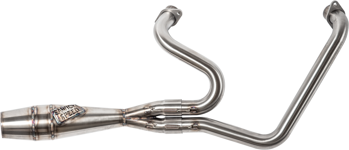 SAWICKI Indian Challenger Shorty Cannon Brushed Ss 930-01304