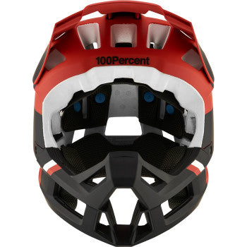 100% Trajecta Helmet - Fidlock - Cargo - Fluo Red - Small 80003-00009