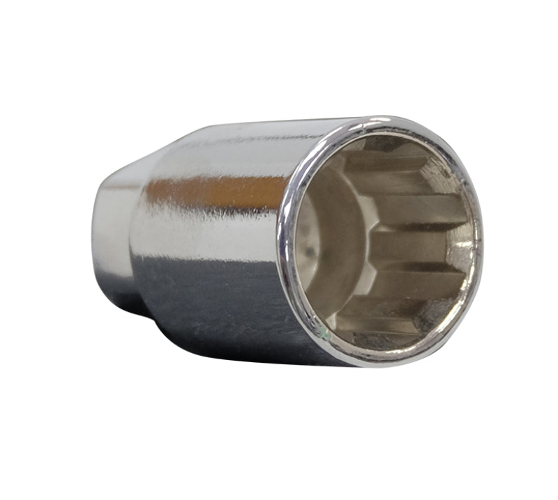 NRG Lug Nut Lock Key Socket Black - For Use w/ LN-LS700 Style Lug Nuts LN-KLS700