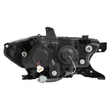 ANZO 2016-2017 Toyota Tacoma Projector Headlights w/ Plank Style Switchback Black w/ Amber w/ DRL 111397