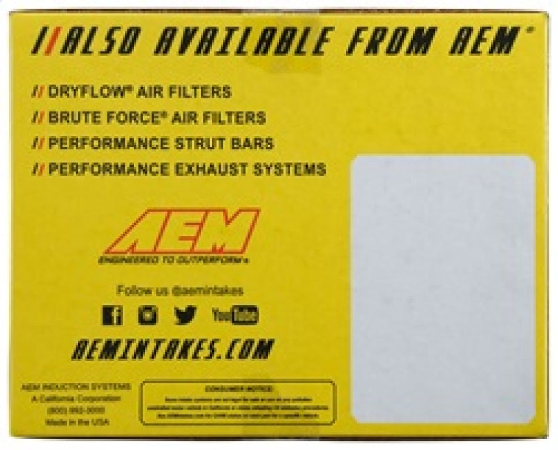 AEM 94-01 Acura Integra LS/GS/RS Silver Cold Air Intake 21-403C
