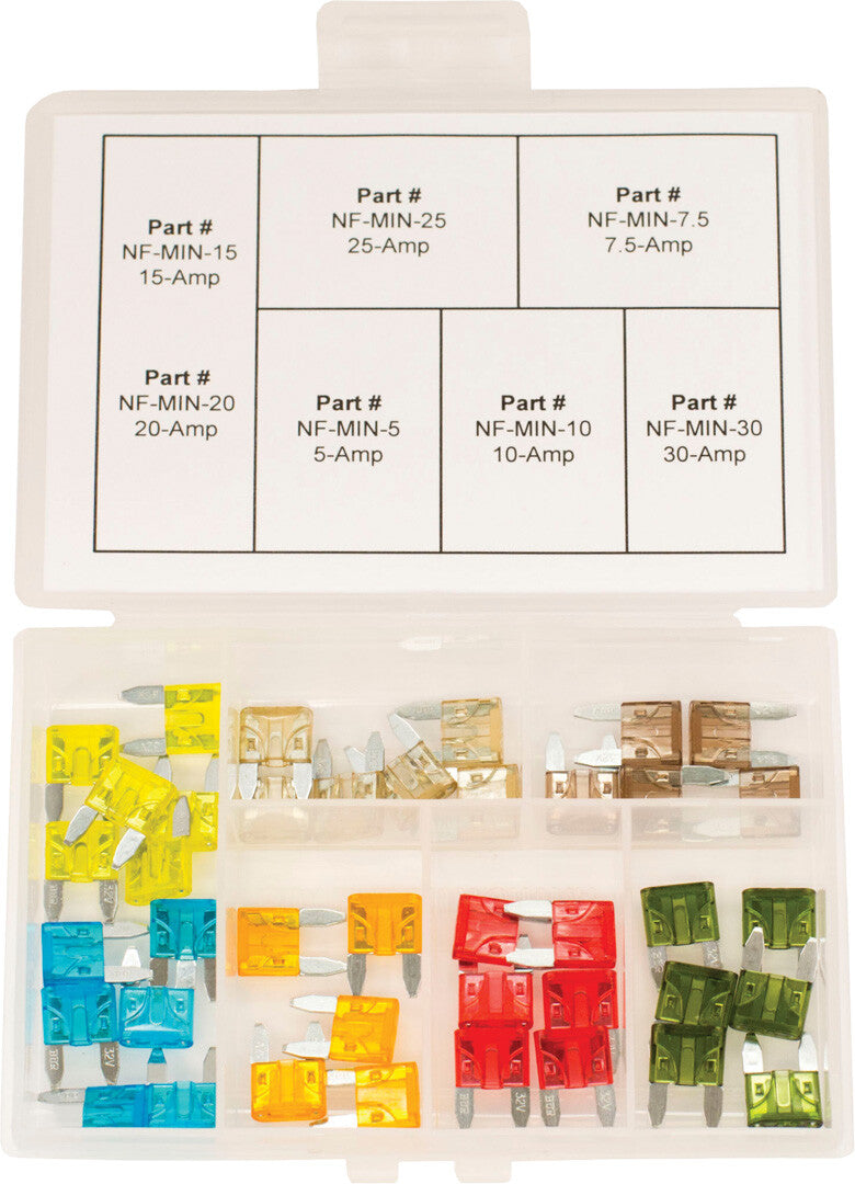 NAMZ CUSTOM CYCLEAssorted Mini Fuse Kit 40pcNF-MIN-KIT