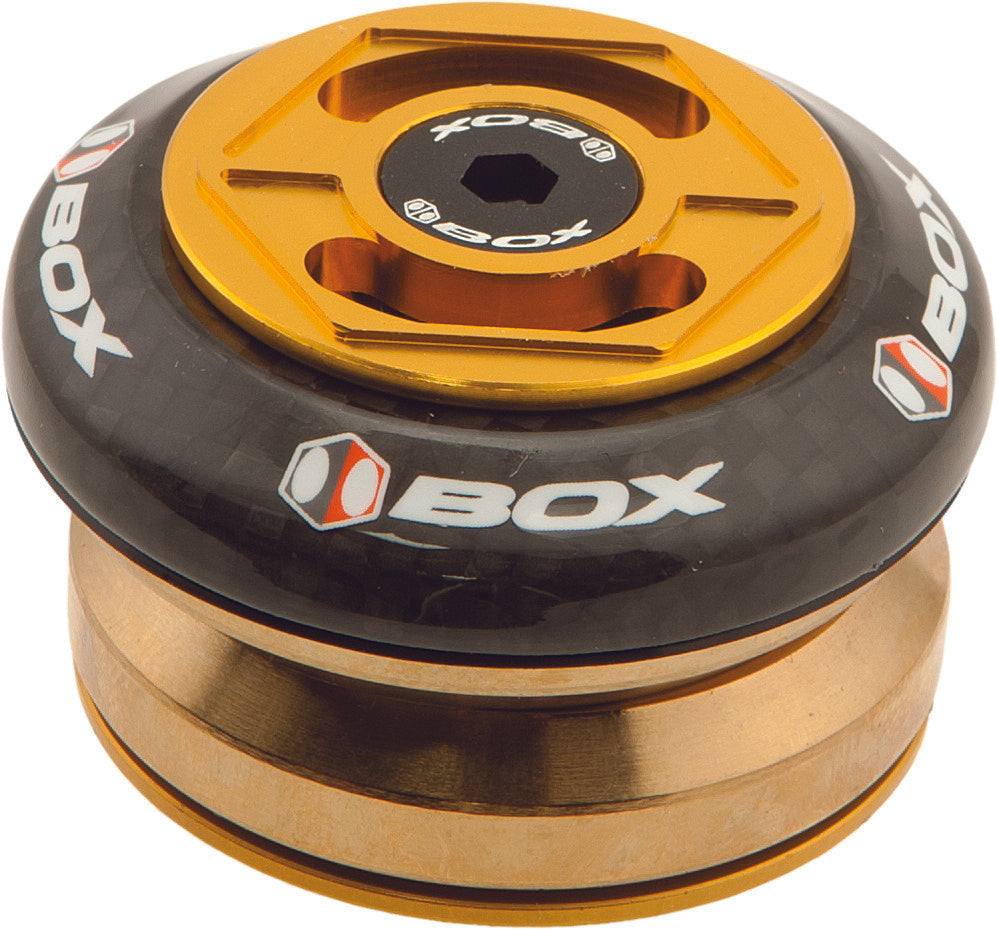 BOX Glide Carbon Integrated Headset Gold 1-1/8" BX-HS14GC118-GD