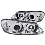 ANZO 2000-2004 Infiniti I30 Projector Headlights w/ Halo Chrome 121078