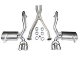 Corsa 97-04 Chevrolet Corvette C5 Z06 5.7L V8 Polished Xtreme Cat-Back + XO Exhaust 14114