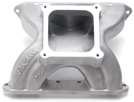 Edelbrock Manifold SBC Victor Spider Glidden 18 Deg Heads Dominator Flange 2858