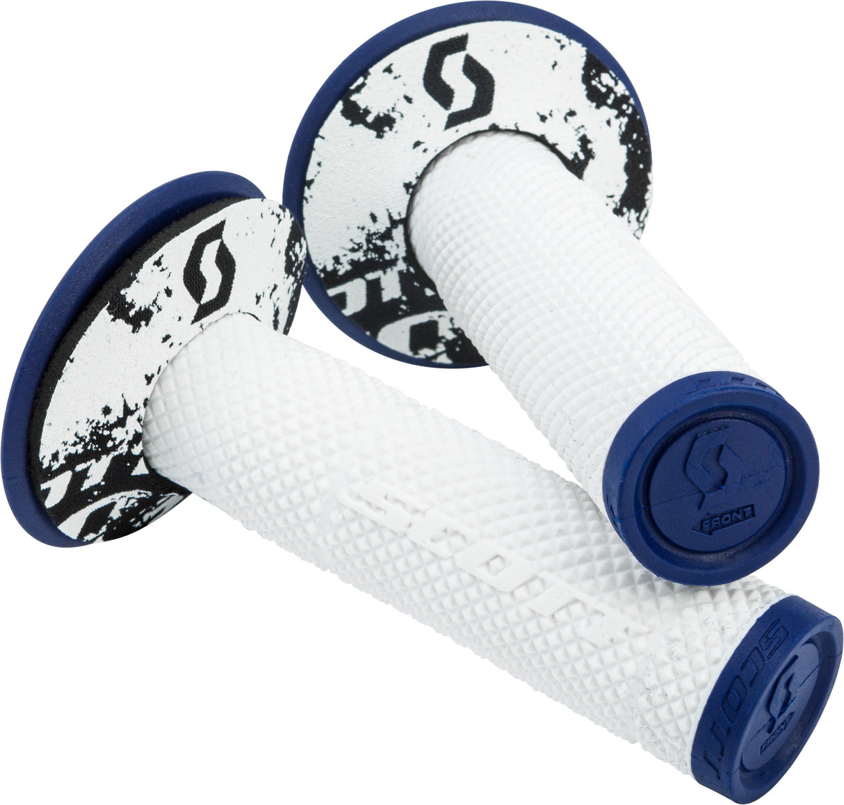 SCOTT Sx2 Grips Blue/White 219624-1006