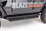 Go Rhino 19-20 Chevy 1500 Dominator Extreme D1 SideSteps Complete Kit w/SideStep + Brkts D14053T