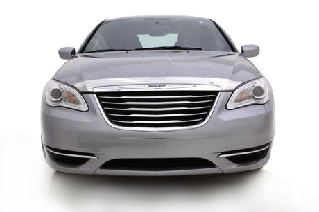 AVS 11-14 Chrysler 200 Aeroskin Low Profile Hood Shield - Chrome 620037