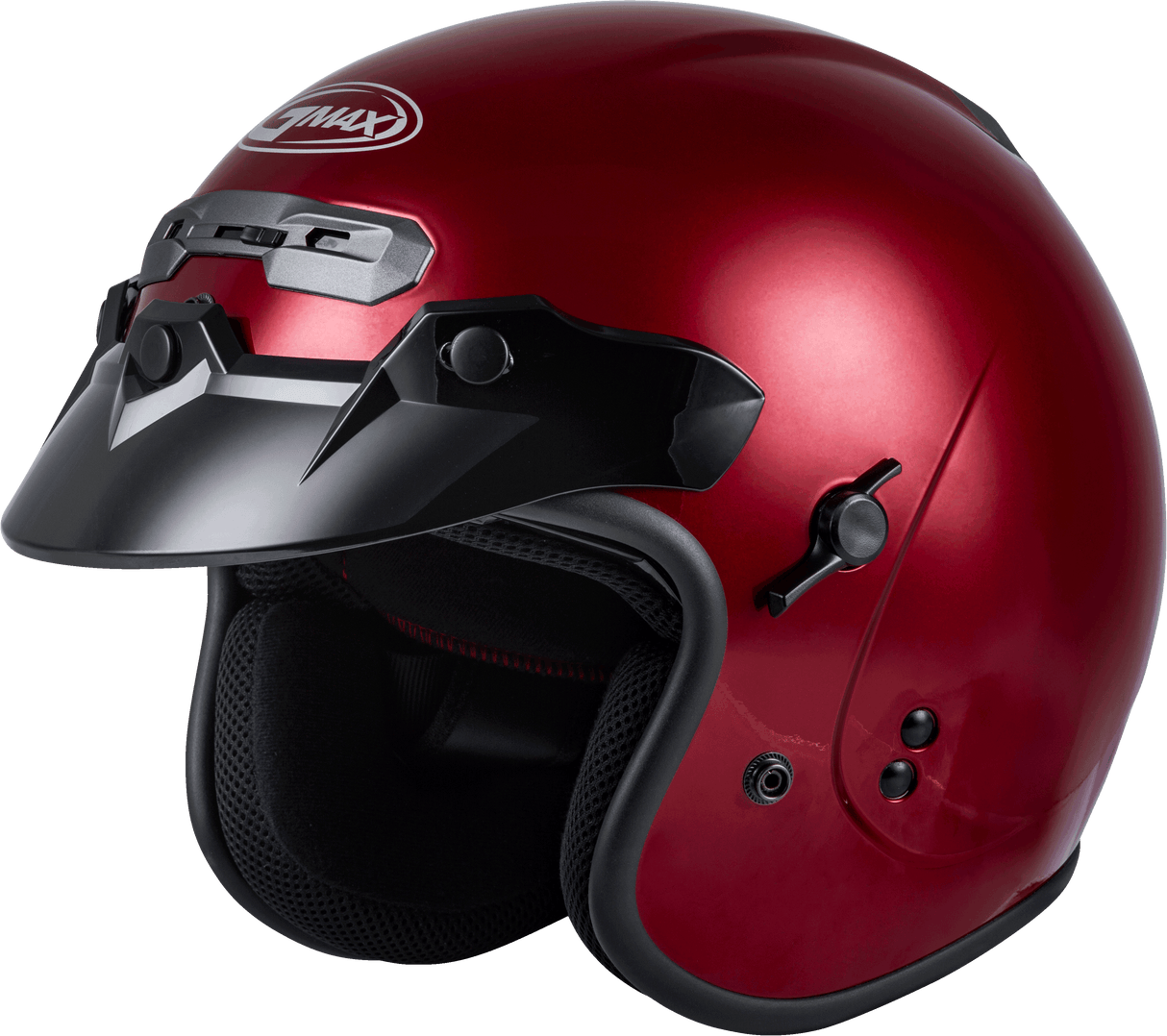 GMAX Gm-32 Open-Face Helmet Candy Red Xs G1320093