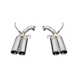 Remark 2015+ Subaru WRX/STI VA Boso Edition Axle Back Exhaust w/ Stainless Steel Single Wall Tip RO-TSVA-SL