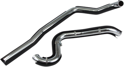 COBRA True Dual Headpipes - Black - '95-'06 FL 6250RB