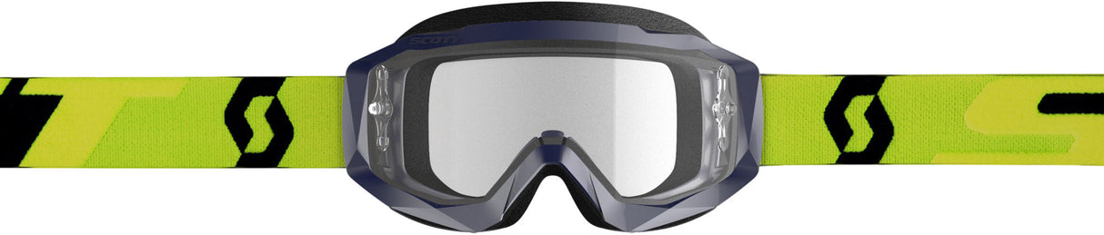 SCOTT Hustle Goggle X Yellow/Blue W/Clear Works 268183-1300113
