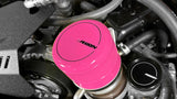 Perrin 2015+ Subaru WRX/STI Oil Filter Cover - Hyper Pink PSP-ENG-716HP
