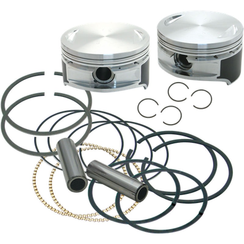 S&S Cycle 1999+ BT 3-7/8in Piston Set - Standard 92-1210