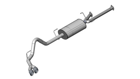 Corsa 11-14 Toyota Tundra Double Cab/Crew Max 5.7L V8 Polished Sport Cat-Back Exhaust 14916