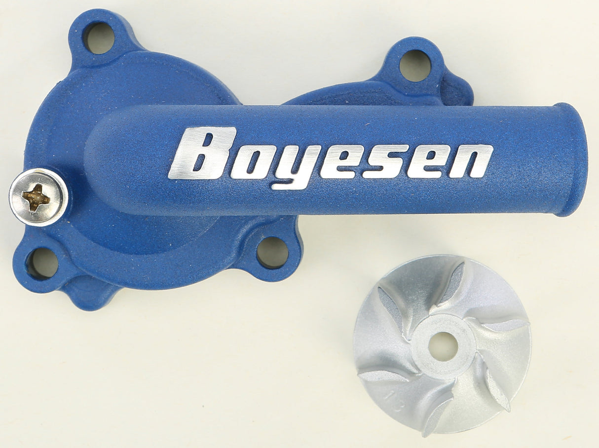 BOYESEN Waterpump Cover & Impeller Kit Blue WPK-18L