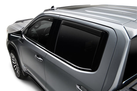 AVS 16-18 Toyota Tacoma Double Cab Ventvisor In-Channel Window Deflectors 4pc - Matte Black 1774036