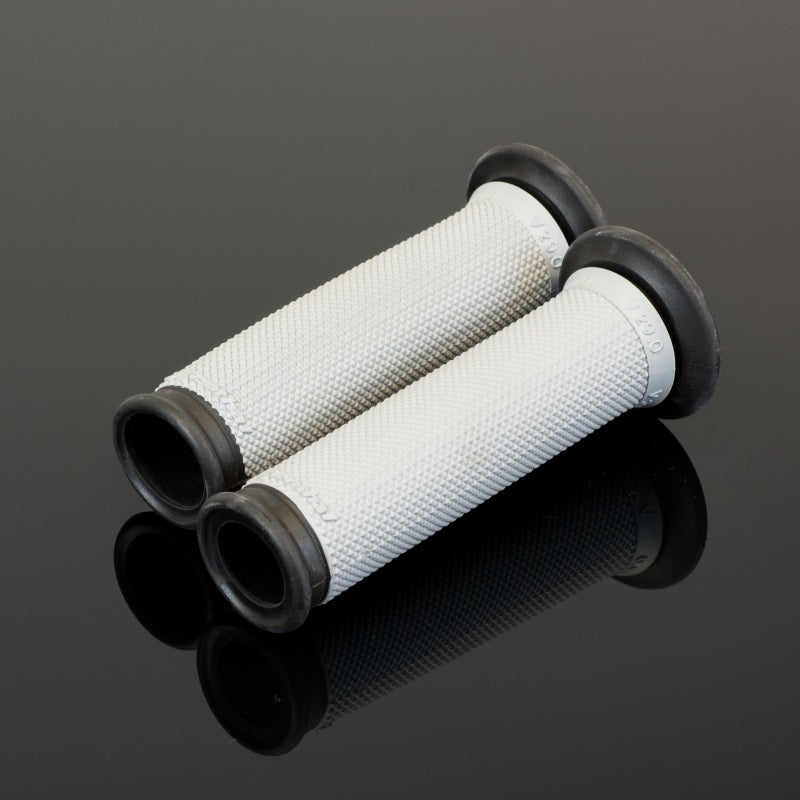 Renthal Road Dual Compound Grips 29 mm. O.D. - White/ Black G174