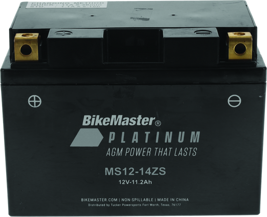 BikeMaster AGM Battery - MS12-14ZS 780716