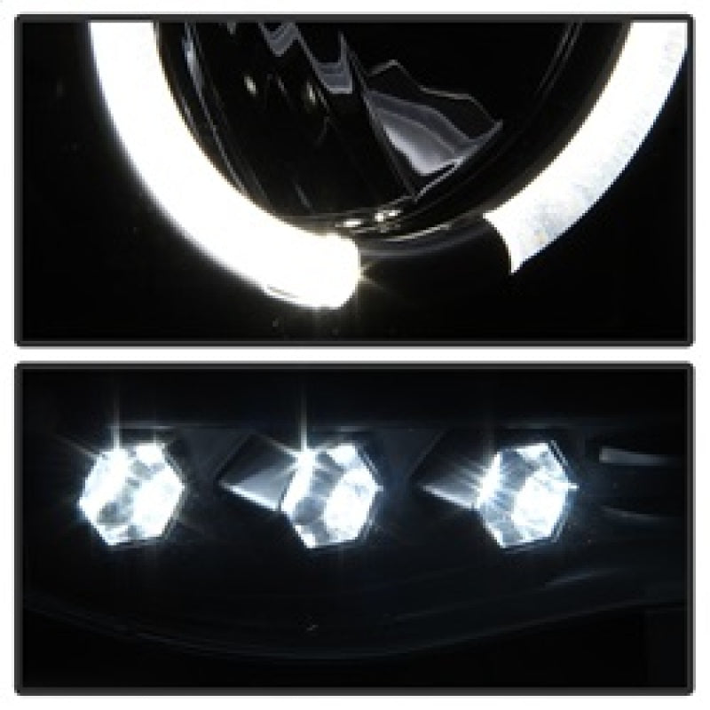 Spyder Dodge Ram 1500 02-05/Ram 2500 03-05 Projector Headlights LED Halo LED Blk PRO-YD-DR02-HL-BK 5009975