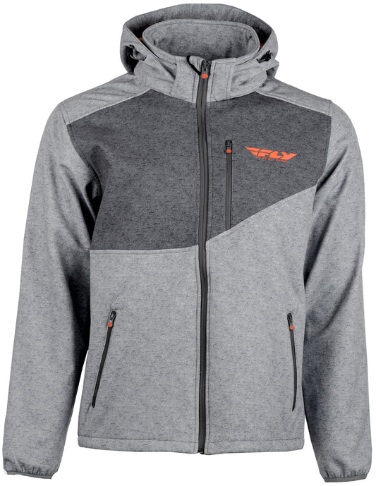 FLY RACING Fly Checkpoint Jacket Grey Heather/Orange Xl 354-6382X