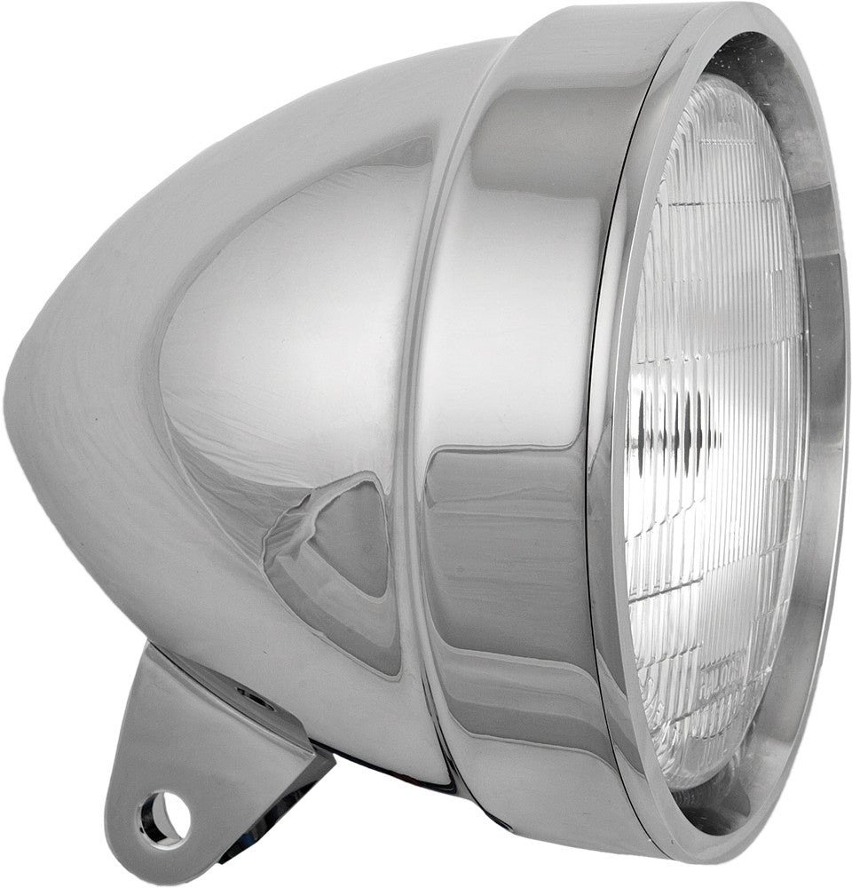 HARDDRIVE 5.75" Headlight Bottom Mount Chrome 20-6043