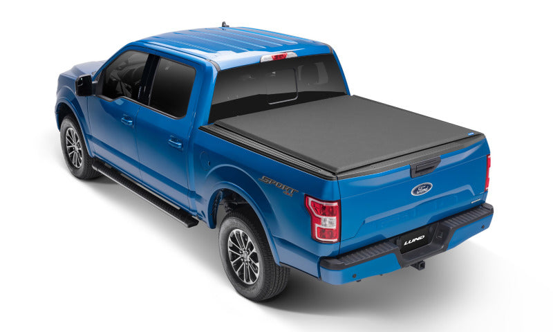 Lund 17-23 Ford F-250/350 Super Duty (6.8ft. Bed) Genesis Elite Roll Up Tonneau Cover - Black 968250