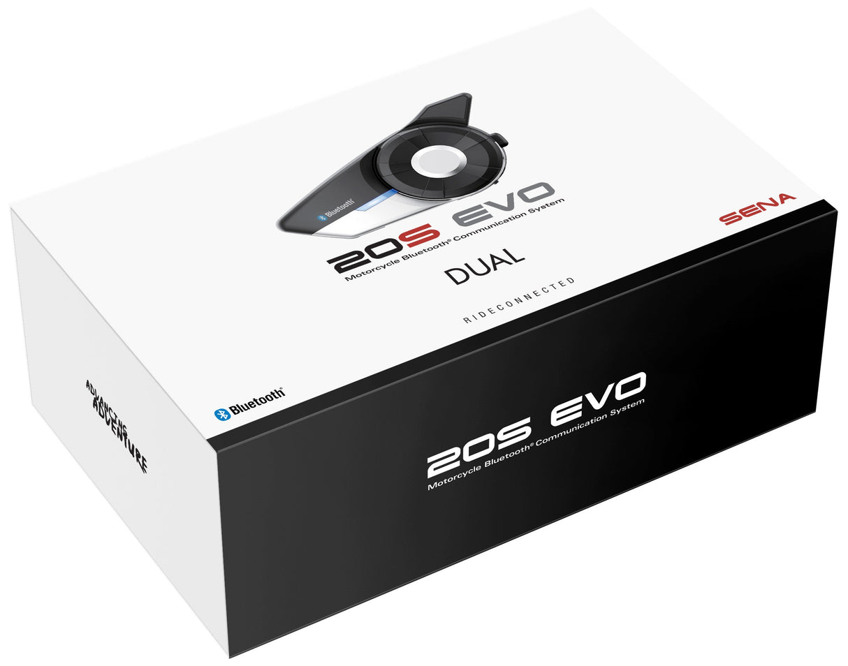 SENA 20s Evo Bluetooth 4.1 Comm System 2/Pk 20S-EVO-01D