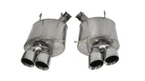 Corsa 13-13 Ford Mustang Shelby GT500 5.8L V8 Polished Sport Axle-Back Exhaust 14321