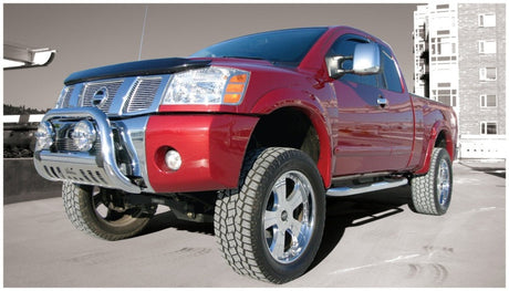 Bushwacker 04-15 Nissan Titan Extend-A-Fender Style Flares 4pc 67.1/78.9/84/96in - Black 70902-02