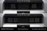 Diode Dynamics 14-23 Toyota 4Runner SS5 Stealth Grille LED 4-Pod Kit - Pro White Combo DD7544