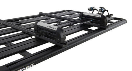 Rhino-Rack Pioneer Accessory Bar (C-Channel) - 54in - 2 pcs - Black 43138B