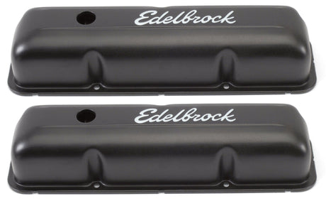 Edelbrock Valve Cover Signature Series Ford 1958-1976 FE V8 Black 4623