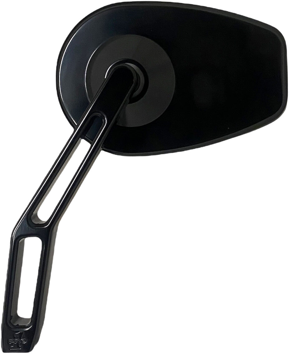 PRO ONE Micro Mirror V2 Cut Stem Left Black 102100B