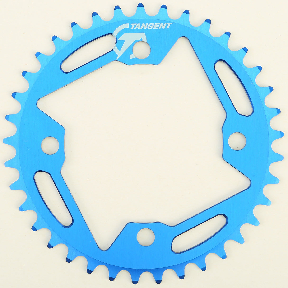 TANGENT 4-Bolt Chain Ring 37 Blue 2016 27-2437B