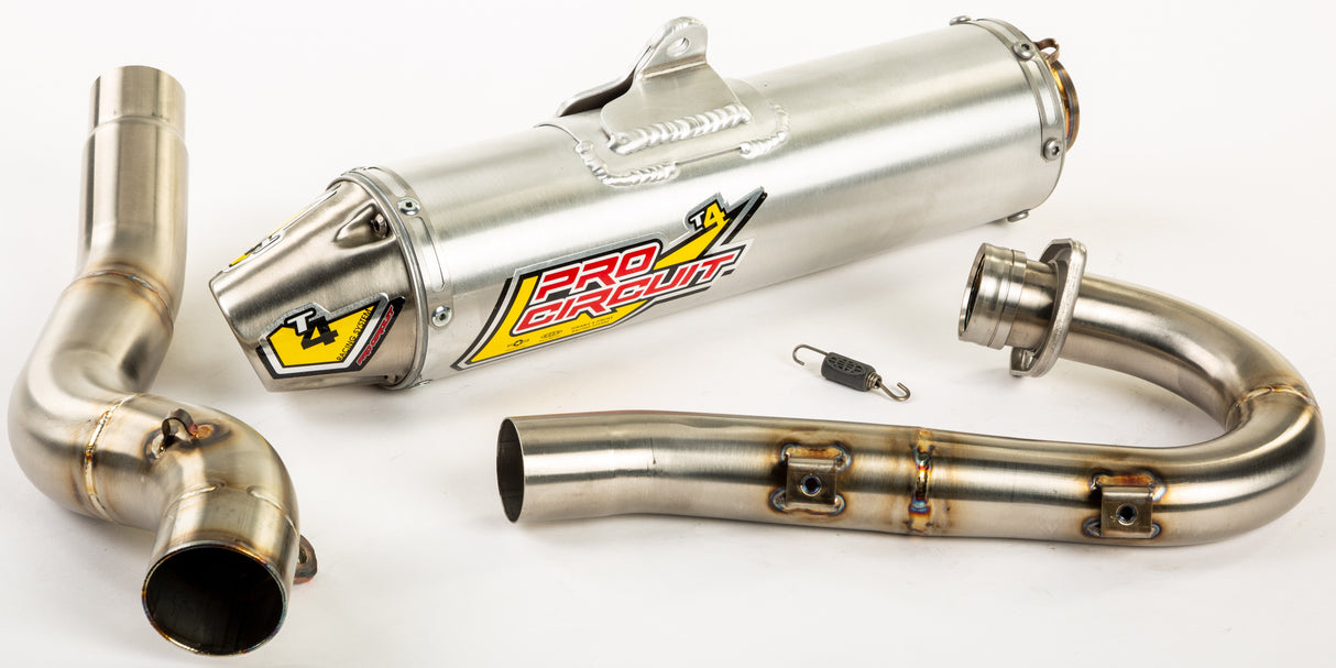 PRO CIRCUIT T-4 Exhaust System W/Spark Arrestor 4QK08450