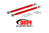 BMR 16-17 6th Gen Camaro Rear Double Adj. Rod Ends Toe Rods - Red TR007R