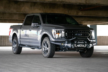 DV8 Offroad 21-22 Ford F-150 MTO Series Winch Front Bumper FBFF1-10