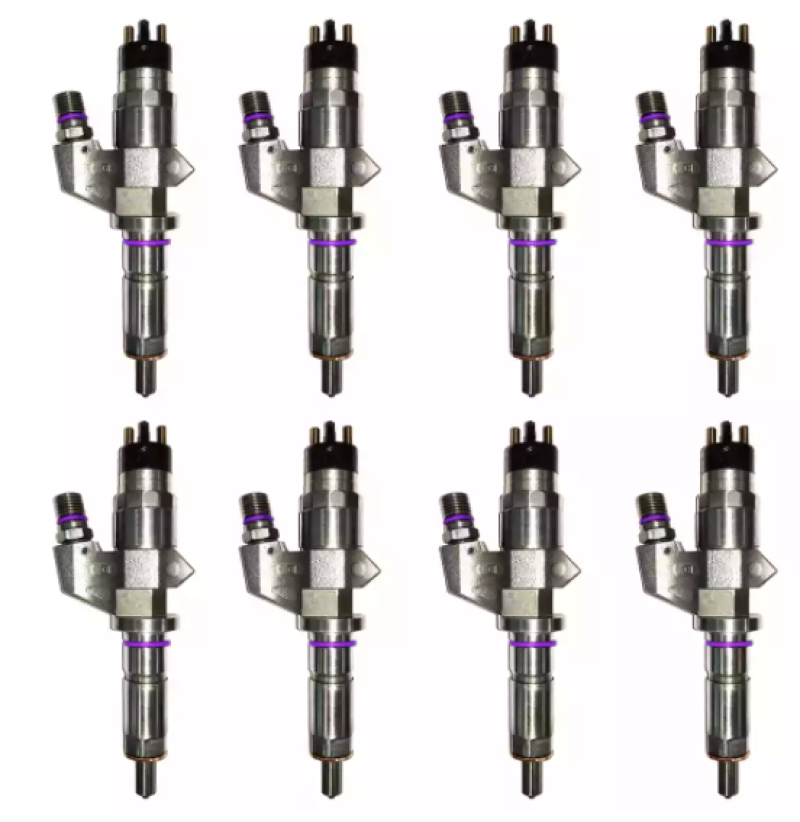 Exergy 01-04 Chevrolet Duramax LB7 Reman Sportsman Injector (Set of 8) E01 10102