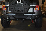 DV8 Offroad 07-18 Jeep Wrangler JK Rear Bumper Full Length RBSTTB-09