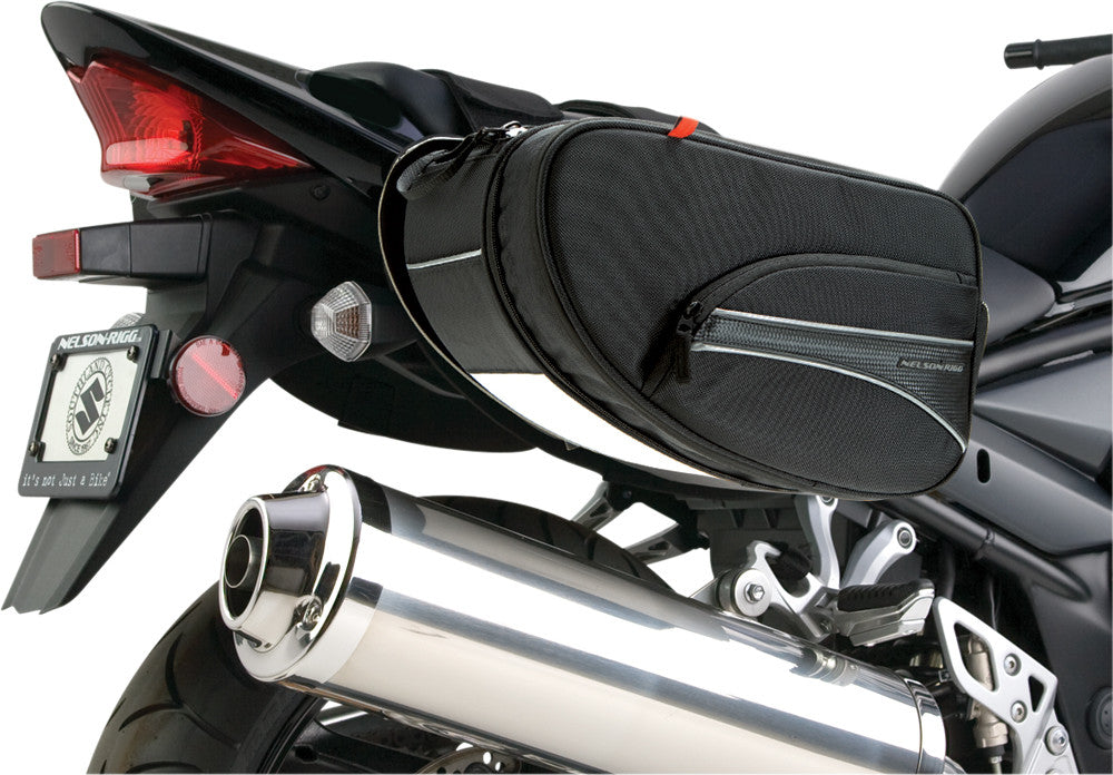 NELSON-RIGGCl-890 Expandable Saddlebags Sport Mini BlackCL-890
