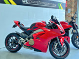 Vandemon  Ducati Panigale & Streetfighter V4S/V4R Vandemon All Titanium Slip-On 2018-24 DUCV4SFTIMUFLMB VA-3