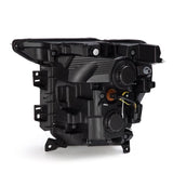 AlphaRex 21-22 Ford F150 PRO-Series Projector headlights Black w/Activ Light/Seq Signal 880293